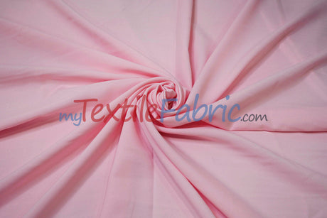 Scuba Double Knit Polyester Fabric - Solid Multiple Colors, 58/60" Width (1 Yard)