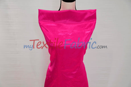 Stretch Charmeuse Satin Fabric - 96% Polyester 4% Spandex, Solid, 58/60" Width (Yards, Bolts, Sample Swatches)