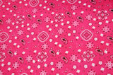 Bandana Cotton Print Polyester Cotton Broadcloth Fabric - Multiple Colors, 58/60" Width (1 Yard)