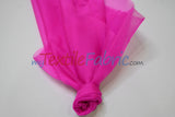 Crystal Organza Nylon Fabric - Sheer Sparkling, 45" Width (1 Yard)