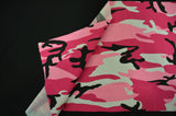 Hot Pink Camouflage 100% Cotton Fabric - Hot Pink, Camouflage Print, 58/60" Width (1 Yard)