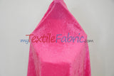 Panne Velvet Polyester Fabric - Crush Panne Velour, Solid, 58/60" Width (1 Yard)