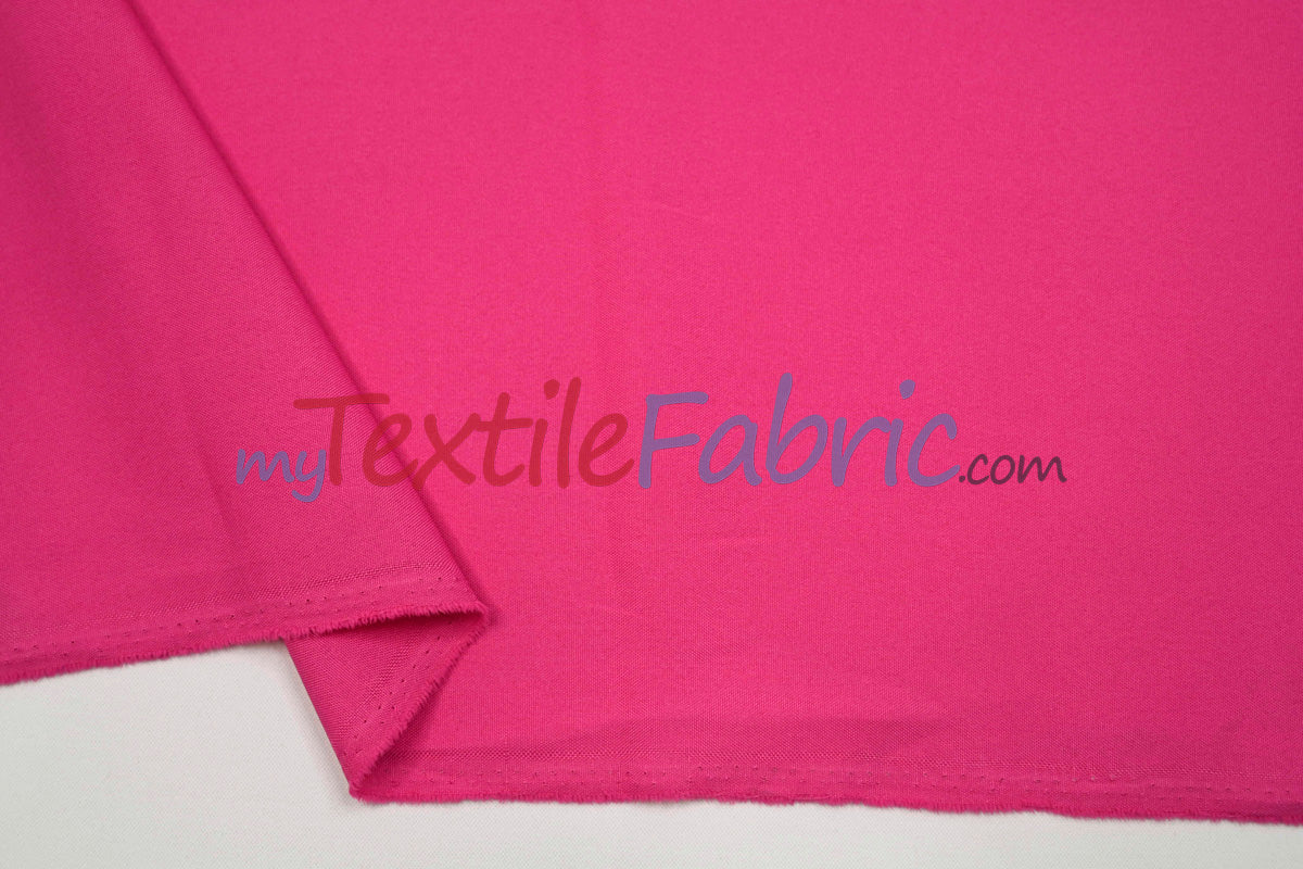 Extra Wide Polyester Fabric - Solid, 124" Width (1 Yard)