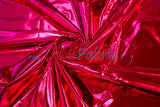 Metallic Foil Spandex Lame Spandex Fabric - All Over Foil, 60" Width (1 Yard)
