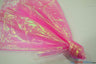 Iridescent Pearl Organza Polyester Fabric - Sheer Holographic, 58/60" Width (1 Yard)