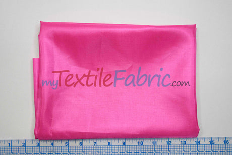 Polyester Silky Habotai Lining Polyester Fabric - Solid, 58" Wide (Sample Swatch)