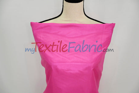 Polyester Silky Habotai Lining Polyester Fabric - Solid Multiple Colors, 58" Width (Continuous Yards)