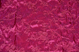Sequins Ribbon Taffeta Polyester Fabric - Flower Swirl Embroidery With Sequins, 54" Width, Multiple Colors (1 Yard)