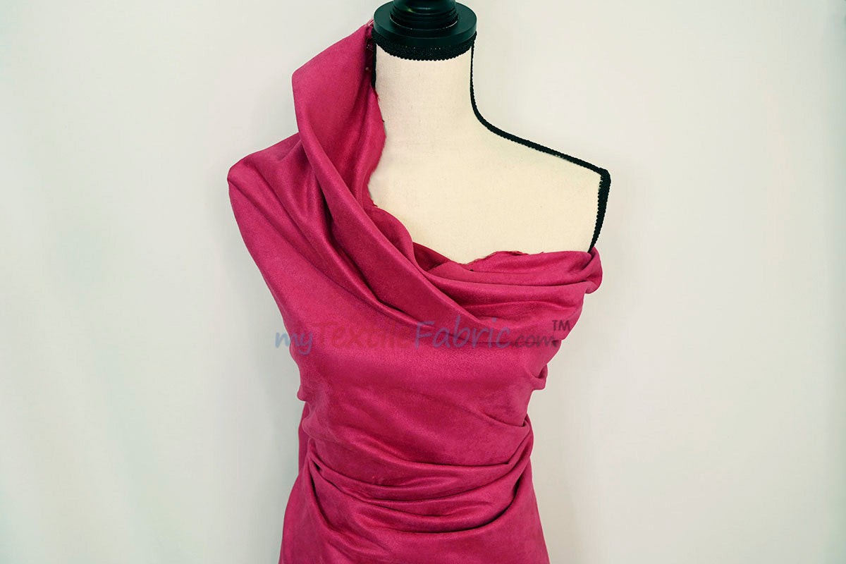 Microsuede Faux Suede Fabric - 40 Colors, 60" Width (Continuous Yards)