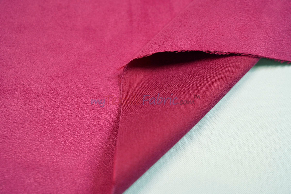 Microsuede Faux Suede Fabric - 40 Colors, 60" Width (Continuous Yards)