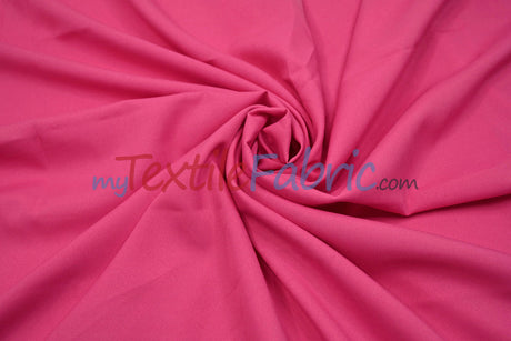 Scuba Double Knit Polyester Fabric - Solid Multiple Colors, 58/60" Width (1 Yard)