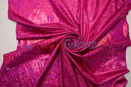 Shattered Hologram Spandex Fabric - Multiple Colors, 58/60" Width (1 Yard)