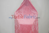 Panne Velvet Polyester Fabric - Crush Panne Velour, Solid, 58/60" Width (1 Yard)
