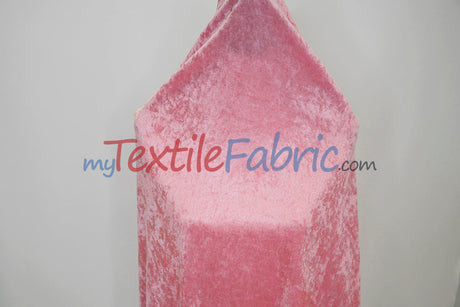 Panne Velvet Polyester Fabric - Crush Panne Velour, Solid, 58/60" Width (1 Yard)