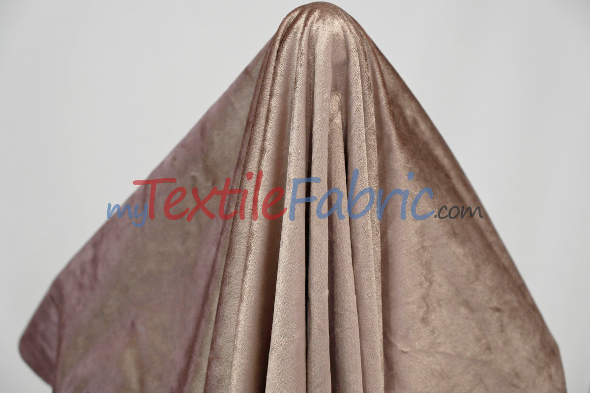 BT Royal Plush Velvet Fabric - Soft Plush Non Stretch Velvet, Multiple Colors, 58/60" Width (1 Yard)