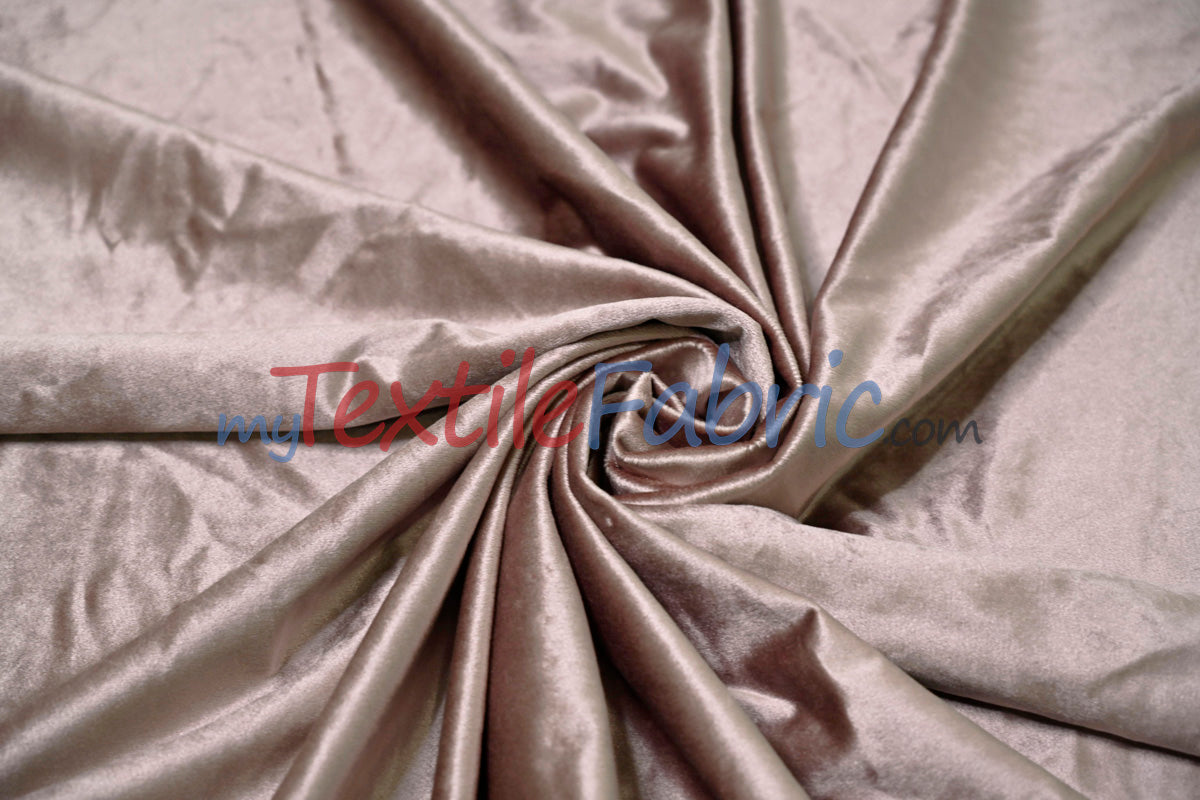 BT Royal Plush Velvet Fabric - Soft Plush Non Stretch Velvet, Multiple Colors, 58/60" Width (1 Yard)