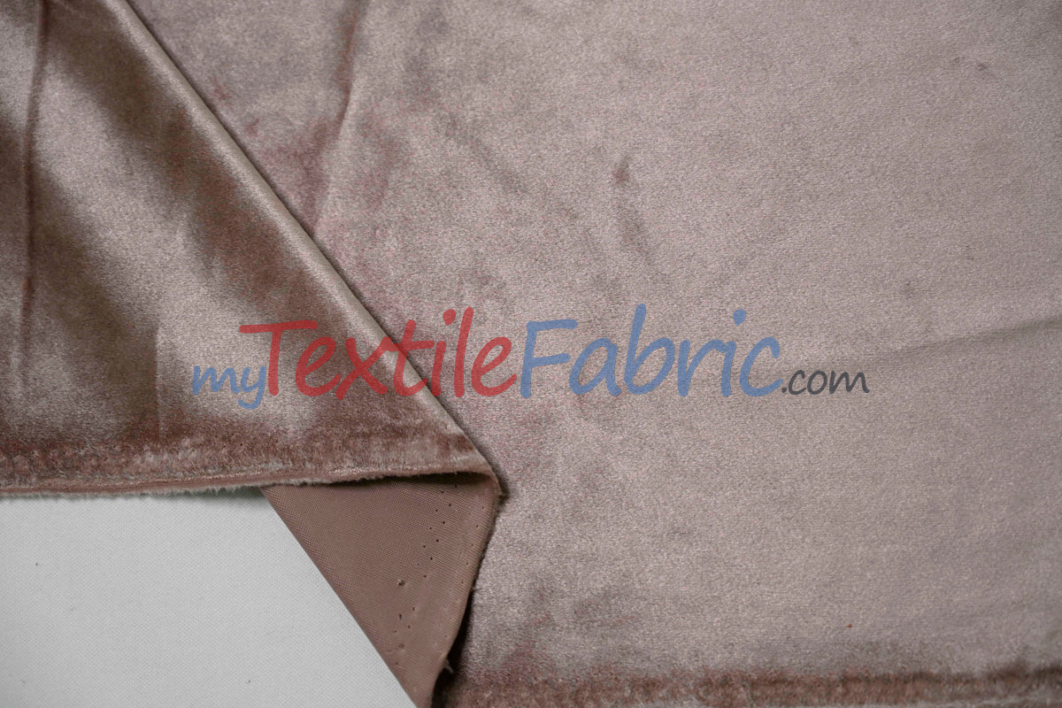 BT Royal Plush Velvet Fabric - Soft Plush Non Stretch Velvet, Multiple Colors, 58/60" Width (1 Yard)