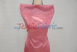 Charmeuse Satin Polyester Fabric - Solid, 58/60" Width, Multiple Colors (1 Yard)