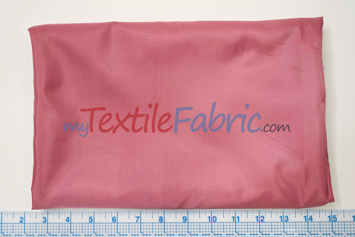 Polyester Lining Fabric - 100 Percent Polyester, Solid, 58/60" Width (Continuous Yards)