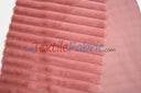 Striped Rabbit Fur 100 Percent Polyester Fabric - Striped Faux Rabbit Fur, 64/66" Width (1 Yard)