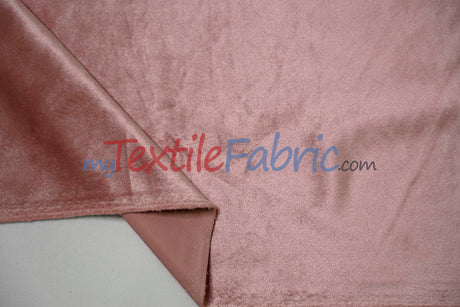 BT Royal Plush Velvet Fabric - Soft Plush Non Stretch Velvet, Multiple Colors, 58/60" Width (1 Yard)