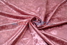 Satin Jacquard Satin Polyester Fabric - Satin Flower Brocade, 58/60" Width, Sample Swatch 3"x3" (1 Sample Swatch)