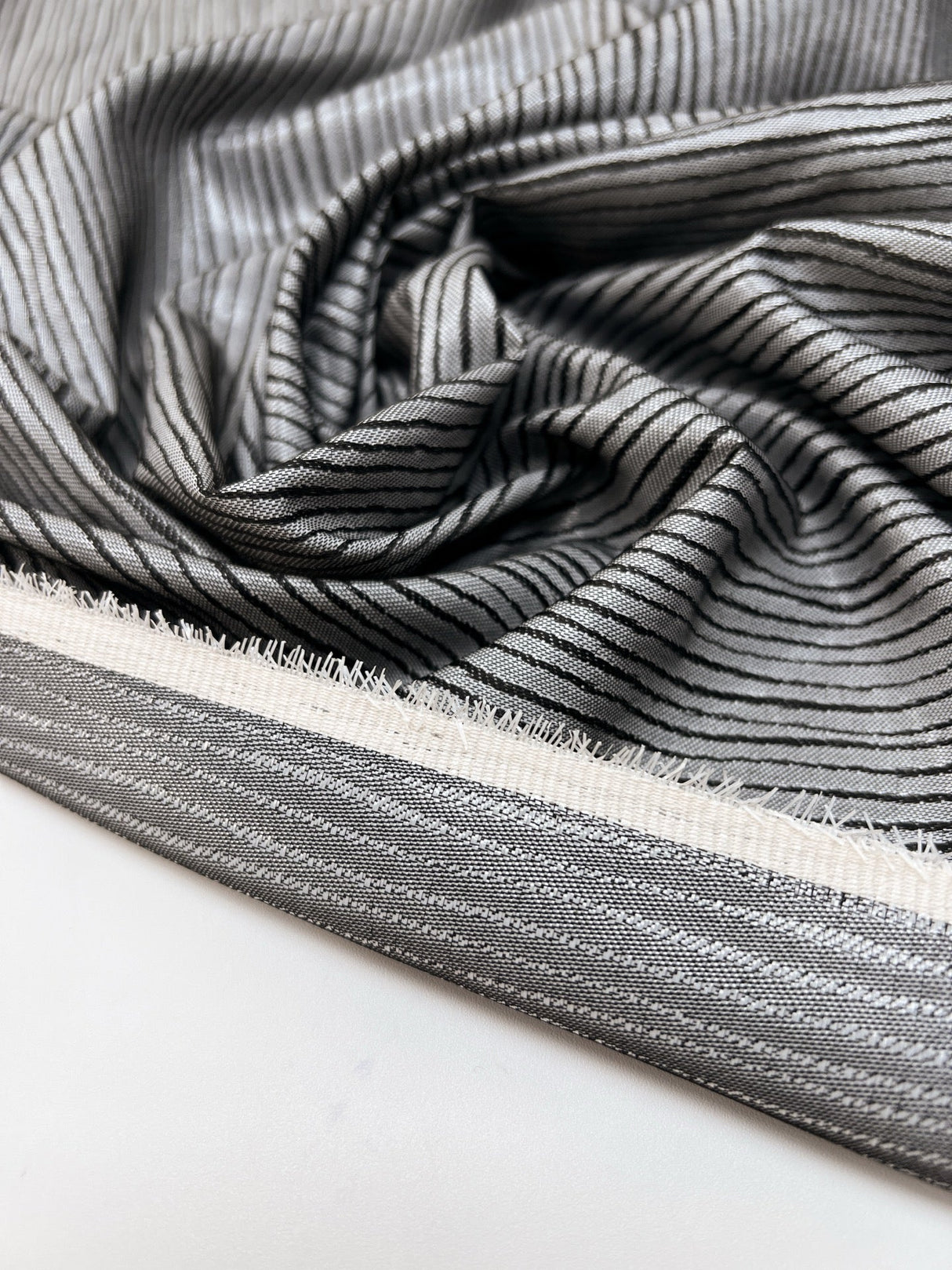 Polyamide Fabric Black Gray