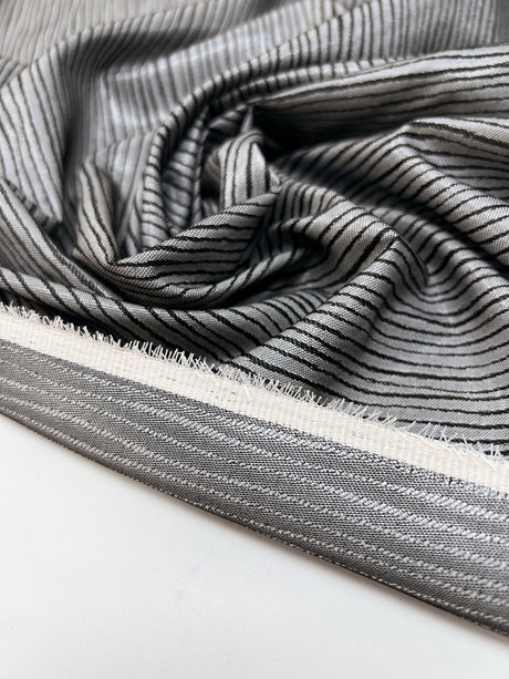 Polyamide Fabric Black Gray