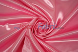 Bridal Satin Polyester Fabric - Shiny Solid, 58/60" Width, Multiple Colors (Yards, Bolts, Sample Swatches)