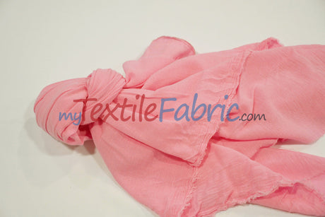 100 Percent Cotton Gauze Fabric - Soft Lightweight Muslin, 46/48" Width, Yards, Bolts, Sample Swatch (1 Yard)