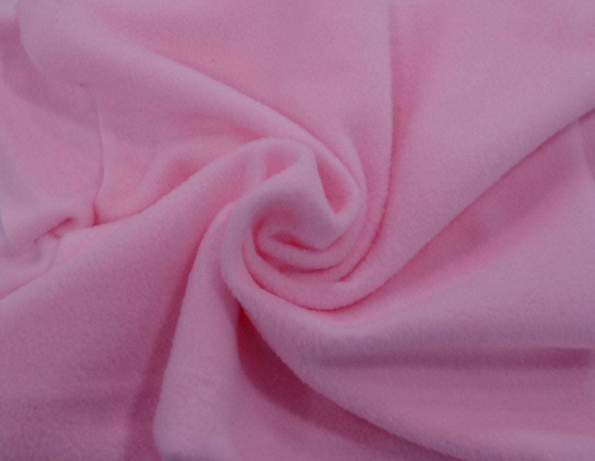 Polar Fleece Polyester Fabric - Anti Pill, Solid, 58/60" Width (1 Yard)