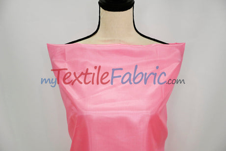 Polyester Silky Habotai Lining Polyester Fabric - Solid Multiple Colors, 58" Width (Continuous Yards)