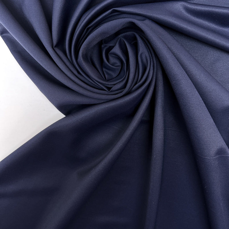 Virgin Wool Twill Blue