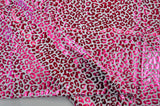 Cheetah Hologram Spandex Fabric - 4 Way Stretch, Cheetah Print, 58/60" Width, Multiple Colors (1 Yard)