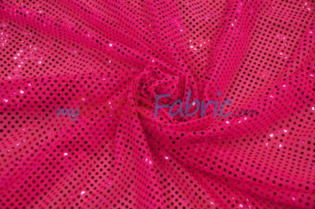 Confetti Dot Sequins Polyester Fabric - 3Mm Sequins, 45" Width (1 Yard)