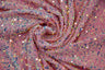 Sequins Stretch Velvet Polyester Spandex Fabric - Sequins On Plush Velvet, Multiple Colors, 60" Width (By The Yard)