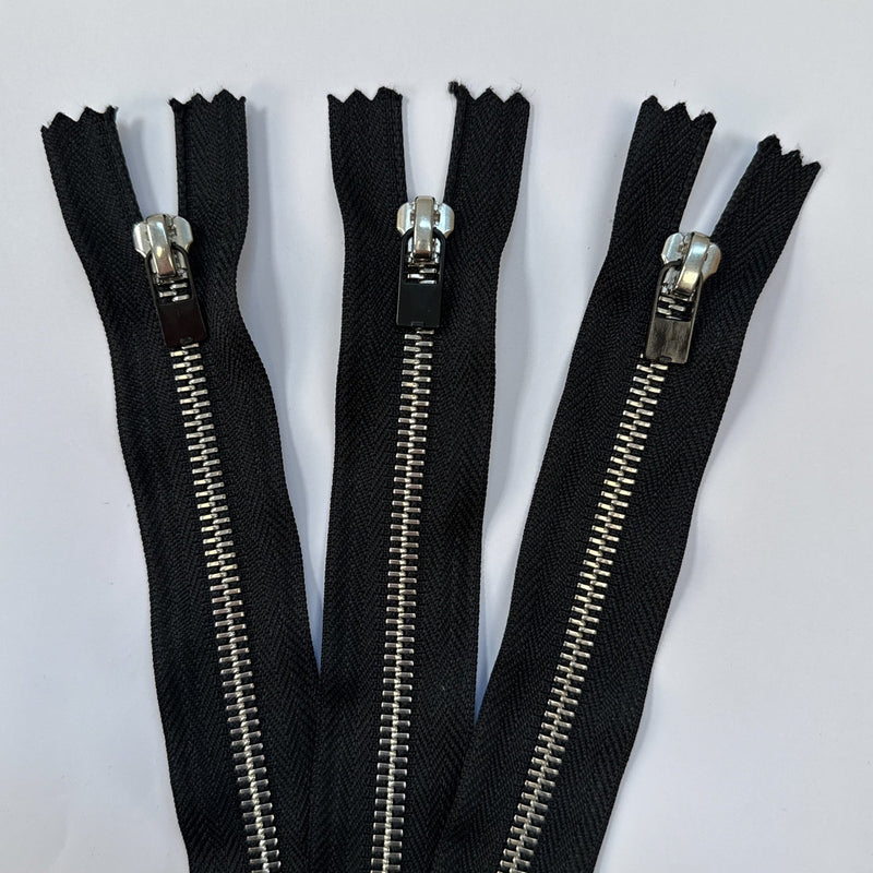 Black Silver Sewing Notions