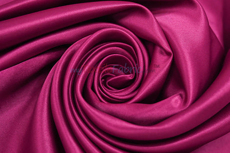 Lamour Satin Polyester Matte Satin Fabric - Multiple Colors, 58/60" Width (1 Yard)