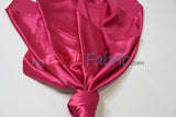 Stretch Charmeuse Satin Fabric - 96% Polyester 4% Spandex, Solid, 58/60" Width (Yards, Bolts, Sample Swatches)
