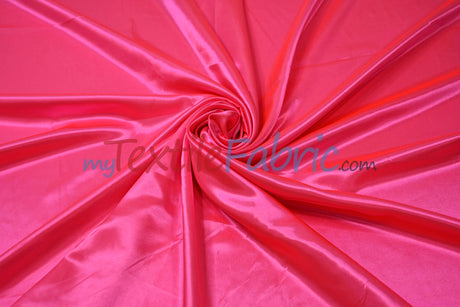 Charmeuse Satin Polyester Fabric - Solid, 58/60" Width, Multiple Colors (1 Yard)