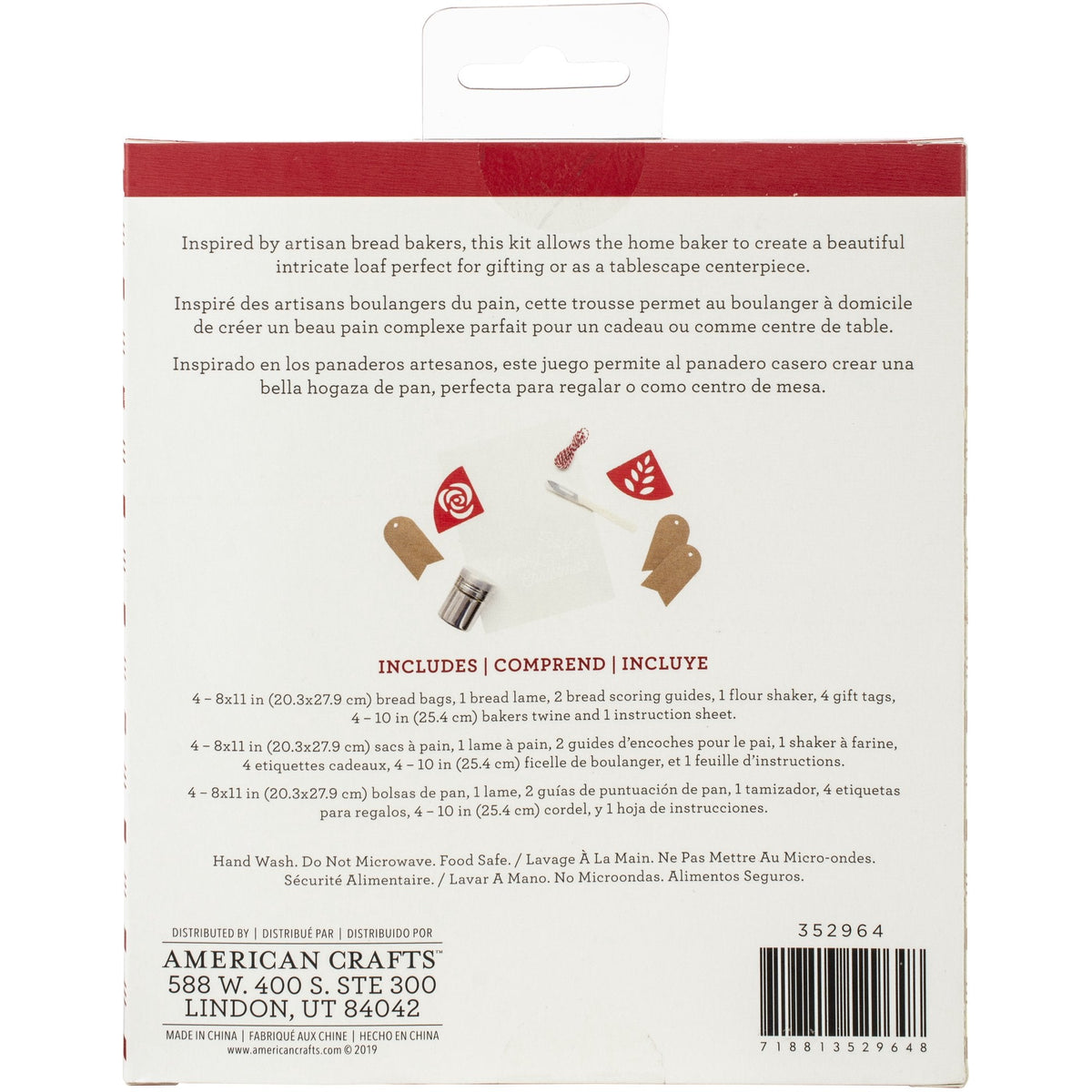 Homemade with Love Holiday Bread Scoring Gift Kit