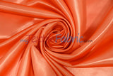 Bridal Satin Polyester Fabric - Shiny Solid, 58/60" Width, Multiple Colors (Yards, Bolts, Sample Swatches)