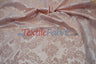 Damask Flocking Taffeta Fabric - Flocking Velvet Damask, 58/60" Width (1 Yard)