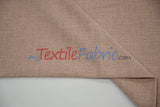 Luxe Linen Fabric Polyester-Linen Blend Fabric - 60" Wide, Upholstery, Apparel, Tablecloth (1 Yard)
