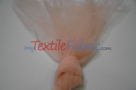 Micro Mesh Polyester Fabric - Sheer Soft Stretch Tulle, 58/60" Width, Multiple Colors (1 Yard)