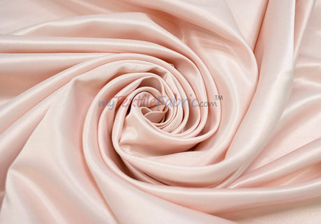 Lamour Satin Polyester Matte Satin Fabric - Multiple Colors, 58/60" Width (1 Yard)