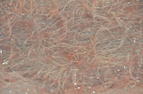 Blush Pink Shaggy Brocade Polyester Fabric - Metallic Eyelash, 56/57" Width (Yards)