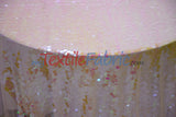 Fish Scale Paillette Sequins Polyester Fabric - 9Mm Sequins, 54" Width, Multiple Colors (1 Yard)