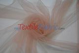 Micro Mesh Polyester Fabric - Sheer Soft Stretch Tulle, 58/60" Width, Multiple Colors (1 Yard)