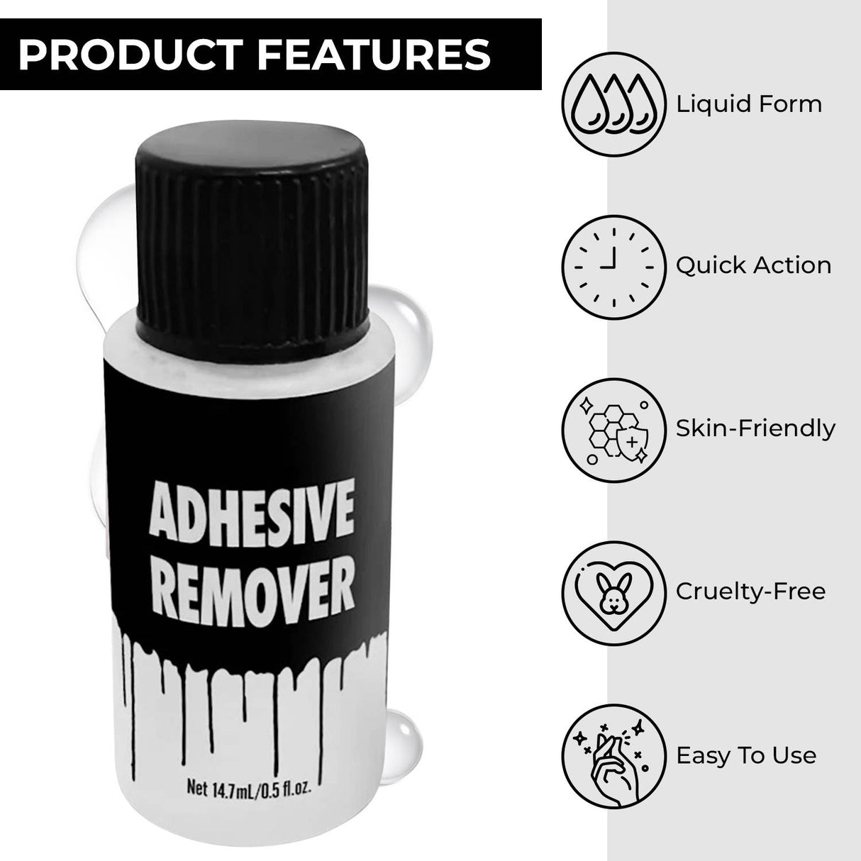 Spirit Gum and Adhesive Remover Kit
